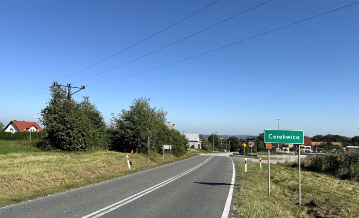 działka na sprzedaż - Trzebnica (gw), Cerekwica, Kwiatowa